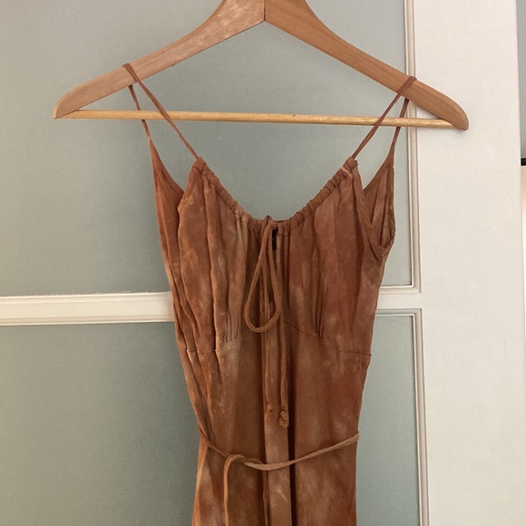 JEU ILLIMITÉ hand tie dyed maxi dress - Picture 4 of 13